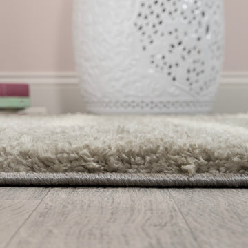 Alaro Berber Stripe Shag Area Rug